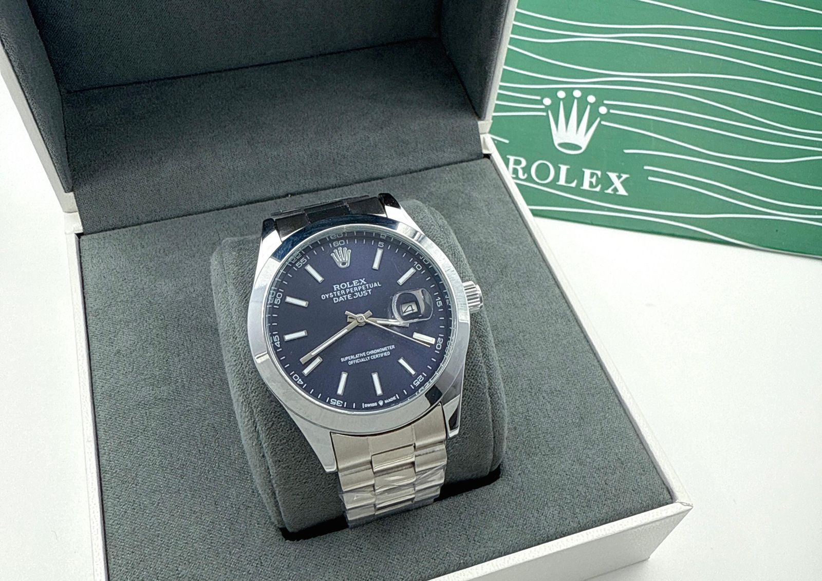 Rolex master quality battery operated watch size ( 42 )