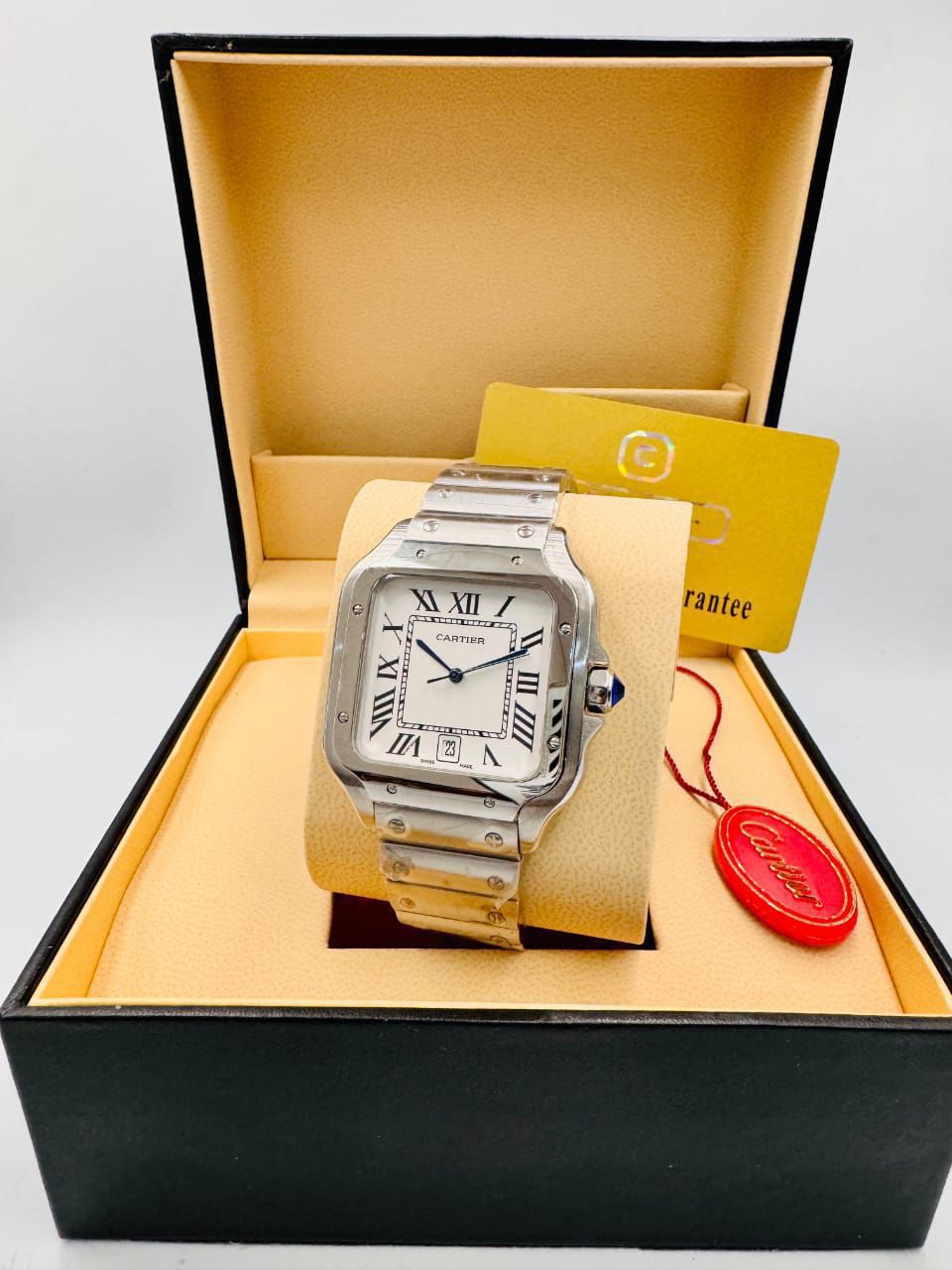 Cartier master quality watch 2 year warranty